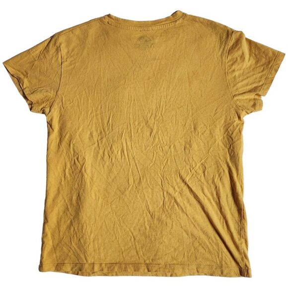 Jurassic World yellow red multi color Clever Girl raptor t shirt sz XS - Picture 2 of 12